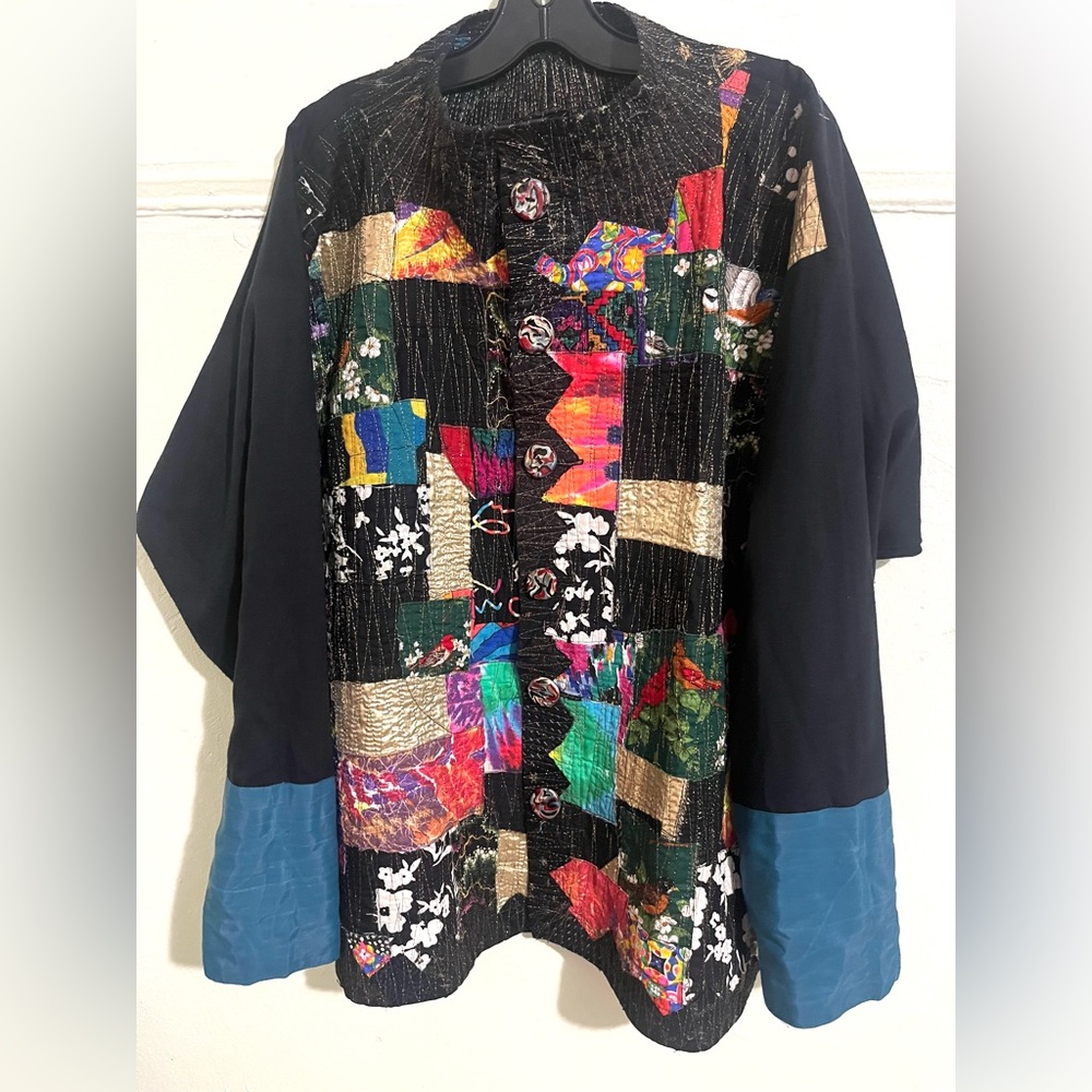 Colorful Interchangeable Patchwork Women's Top - image 1